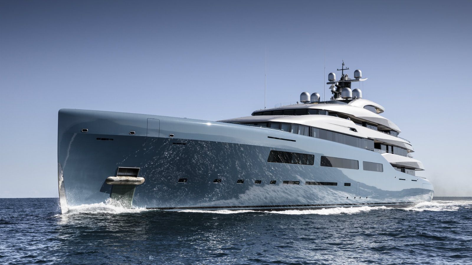 Blue is the coolest colour The best superyachts with blue hulls